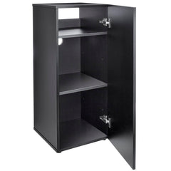 HelloReef 15-gallon aquarium stand with modern design supports your tank securely.