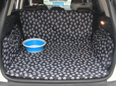 HelloTree Pet Dog Trunk Cargo Liner with fitted side protectors for SUV protection