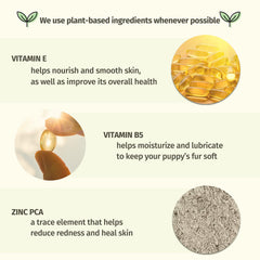 Hempz Petz Dog Shampoo citrus-raspberry scent lingers pleasantly