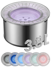 Heouvo 1Gallon bowl with lid showing anti-digging design for dry snouts