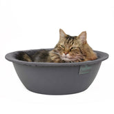 Hepper Cat Nest close-up washable liner showing easy cleaning and comfort