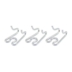 Herm Sprenger chrome-plated steel close-up highlights durable, corrosion-resistant construction.