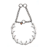 Herm Sprenger Easy On Collar center plate close-up shows secure connection for confident training.