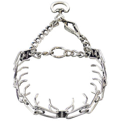 Adjustable links on the Herm Sprenger pinch collar for precise, comfortable sizing.