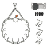 Herm Sprenger prong collar with closed buckle for quick training-focused removal