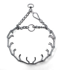 Herm Sprenger prong collar with quick-release buckle for easy on-off training sessions