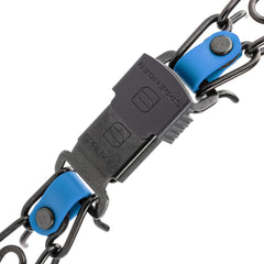 Herm Sprenger swivel D-ring collar enables 360-degree leash rotation.