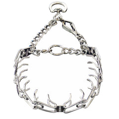 Herm Sprenger training collar quick-release buckle demonstrates easy on off for daily dog training