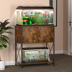 Herture MDF cabinet storage keeps gear organized and accessible