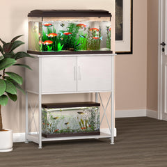 Herture stand powder coated finish resists moisture in moist environments.