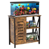 Herture stand tabletop provides stable surface for 20-29 gallon tanks