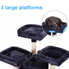 Hey-brother cat tree cat cave offers a cozy retreat for cats