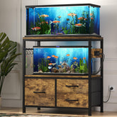 Heybly fish tank stand top view for stable 20-29 gallon display