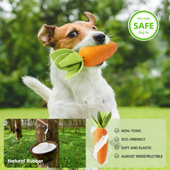HEYKEY medium/large dog chew toy sized 2.56x2.56x9.25 inches for tough chewers.