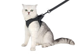 HEYWEAN arnés gato ultra ligero a prueba de fugas para paseos cómodos.