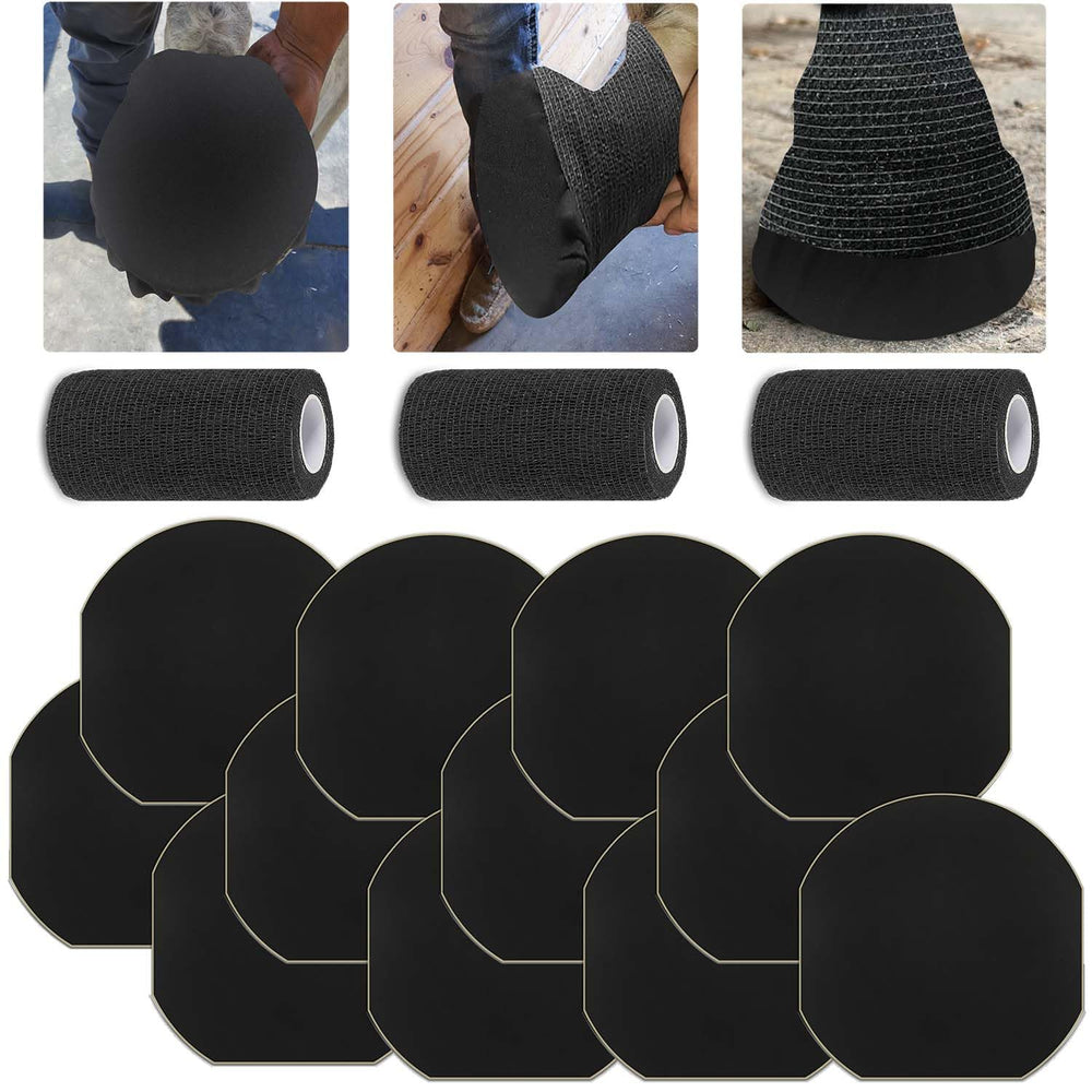 Hezaosth 15-pack hoof tape package for durable hoof protection during turnout.