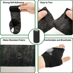 Hezaosth breathable hoof padding improves airflow and comfort.