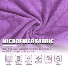 HhiMyOct washable towel robe stays soft after many washes