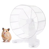 Hi-ERA 8.7-inch super silent hamster wheel with clear body for quiet exercise