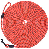Hi Kiss long dog leash 20ft extended reach for training and recall outdoors.