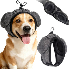 HI-REEKE dog ear muffs adjustable ear covers for secure fit and calm sessions