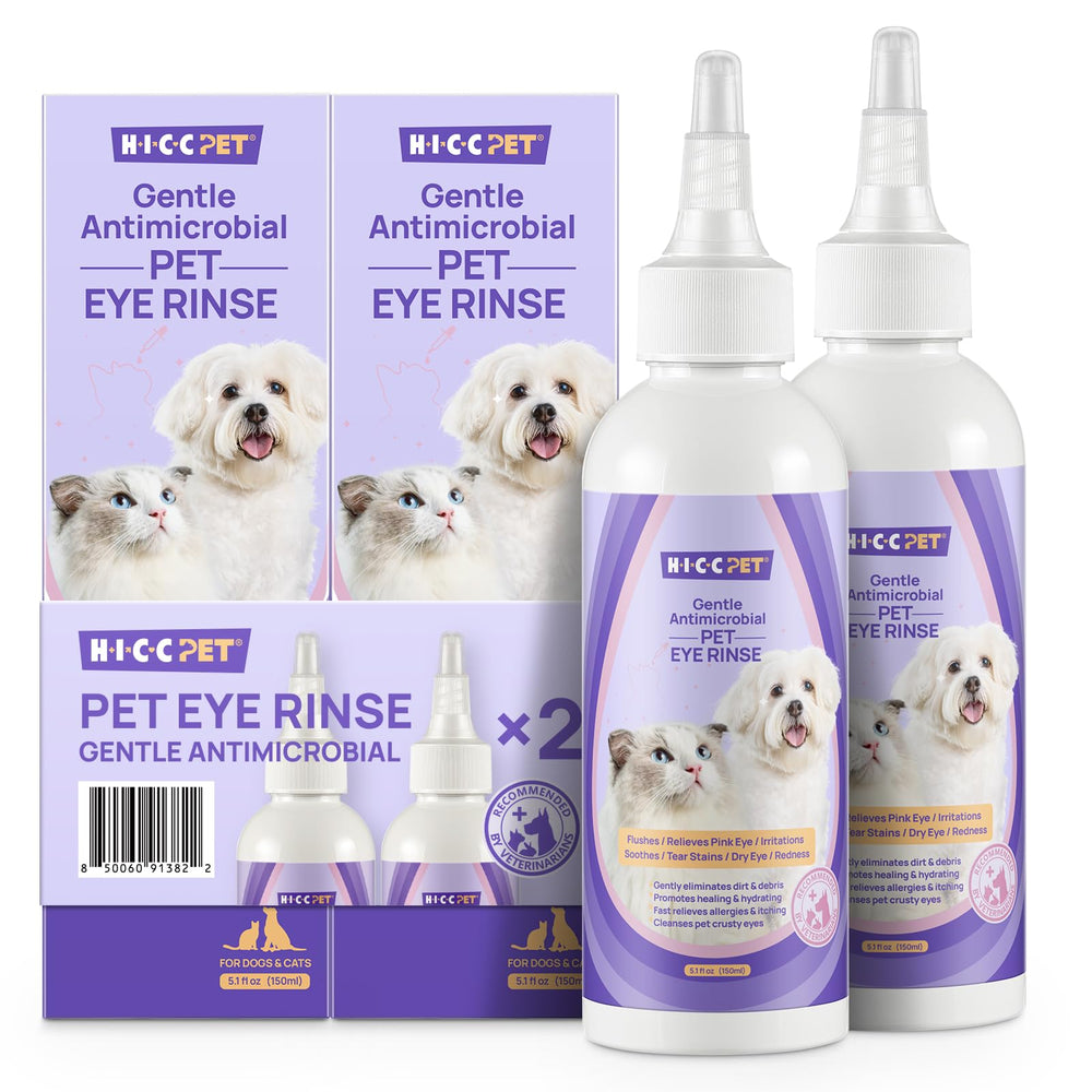 HICC PET dog eye drops bottle pour for easy daily eye care