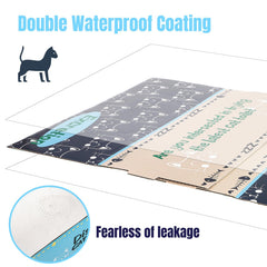 Hiceeden litter box with shovels blue supports hygienic, easy cleanup.