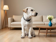 Hicost stylish black chain-link collar adds edgy look to any dog.