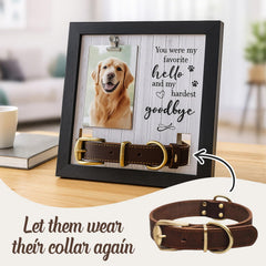 Hicustore memorial frame wall hook display on wall