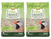 Higgins Vita Seed Natural Blend Finch Food front view, premium diet for energetic finches.