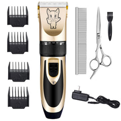Highdas dog grooming kit clippers with low-noise operation for stress-free grooming.