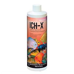 Hikari Ichx label closeup shows dosage guidance for safe use