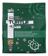 Hikari Saki-Turtle Sticks 20 oz bottle front view, highlights easy-to-use feeding routine