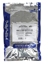Hikari Tropical Mini Algae Wafers bag open shows convenient feeding and portioning.