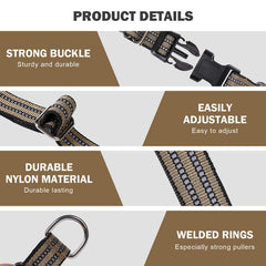 Hikiko quick-release martingale collar for safe, rapid removal in emergencies.