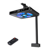 Hipargero A100 aquarium light front view for reef-ready illumination and sleek aesthetics.