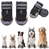 Hipaw dog booties winter outdoor walk show paw protection for cold weather