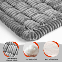 HiPetpy soft cozy car bed delivers skin-friendly comfort on long journeys.