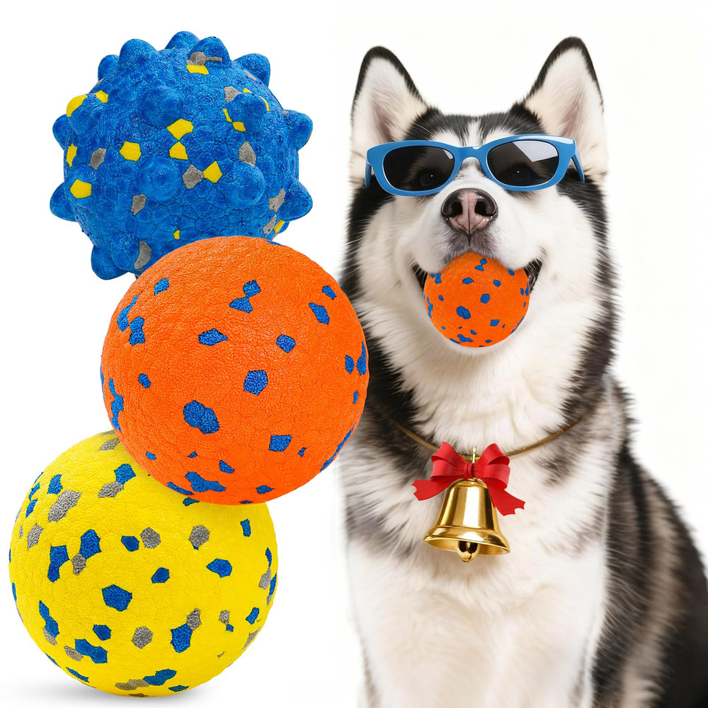 HIPPIH interactive dog ball in action for fetch and agility play