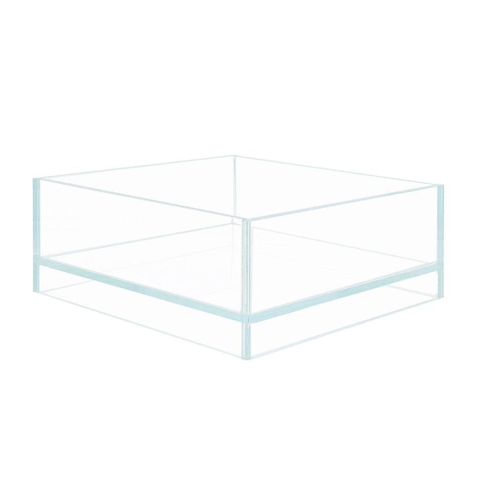 HIRO Aquatics Nano Tall Rimless Aquarium with Floating Air Style creates a serene desktop focal point.