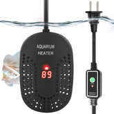 Hitop 100W mini calefactor frente con pantalla LED para lectura de temperatura