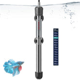 HITOP 300W submersible heater shows precise control in a 45-60 gallon tank