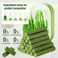 Hkpetie cat grass teething stick full product showcases 225g of tasty dental care aid