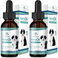 HMone Max Potency Hemp Oil bottle with dropper for easy dosing and calm support