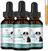 HMone max potency hemp oil drops pack front highlights calming pet wellness.