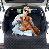HNCPSY SUV cargo liner folded for storage and protection.