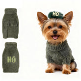 Hó Pêng-iú small dog furry pullover sweater closeup plush nylon texture for cozy warmth