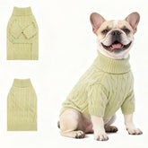 Hó Pêng-iú small dog sweater front view for warm daily walks.