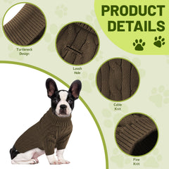 Hó Pêng-iú stretchy knit dog sweater snug fit easy on-off