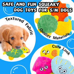 HOESDA durable dog toy set 10-pack designed for long-lasting play and teeth cleaning support
